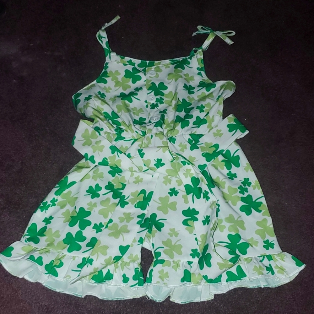 St. Patrick romper
